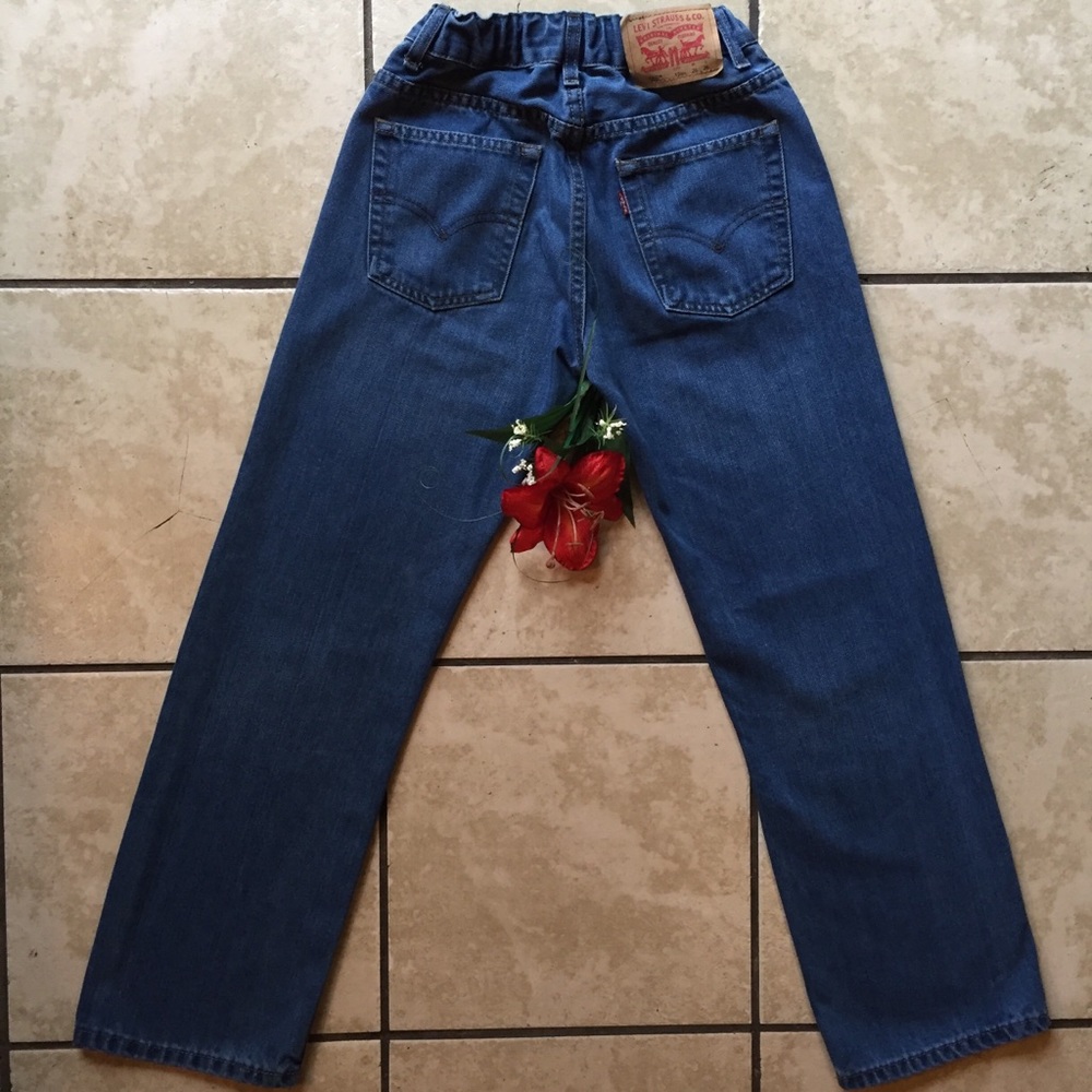 Levi’s 505 Regular Kids 12 26x26 Denim Jeans - Picture 6 of 8